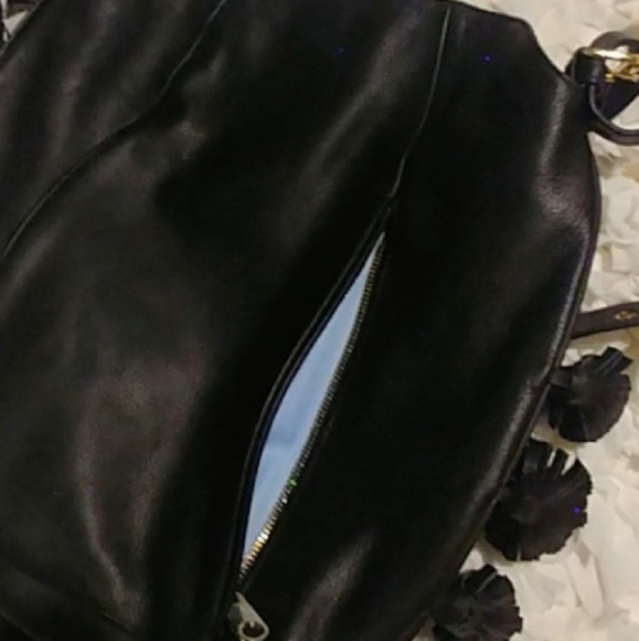 Cynthia Rowley Leather Tassle Tote - Picture 2 of 4